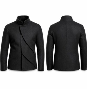 stand collar coat
