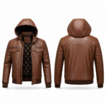 cognac jacket
