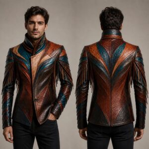 embossed leather