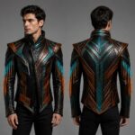 high collar jacket