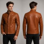 slim fit leather