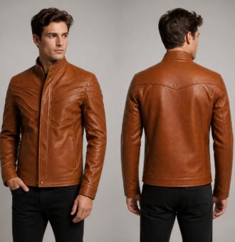 slim fit leather