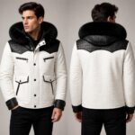 mens hooded coat