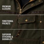 olive vest