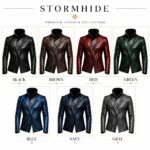 panelled leather
